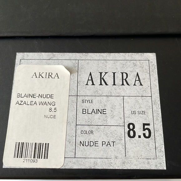 BNIB - AZALEA WANG Peep Toe Boots - Size US 8.5 - Picture 14 of 14